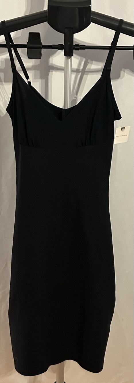 NWT Anthropologie Commando Two-Faced Tech Control Full Black Slip size S